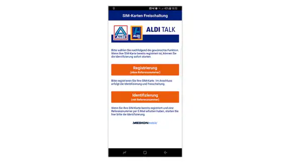 ALDI TALK Aktivierung