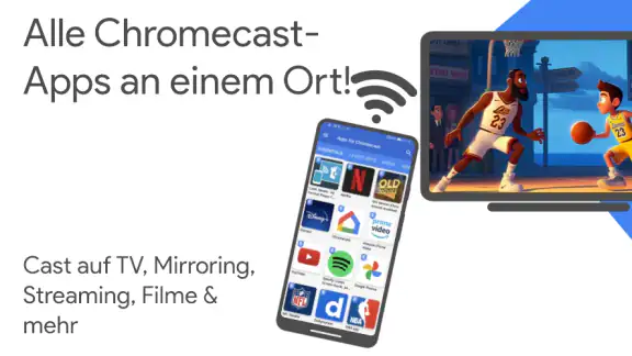 Apps für Chromecast