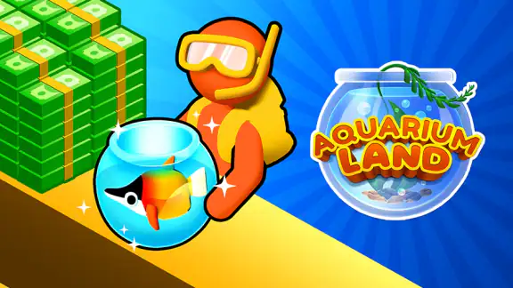 Aquarium Land: Fisch Spiele