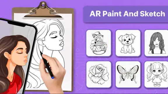 AR Paint And Sketch:Trace Draw