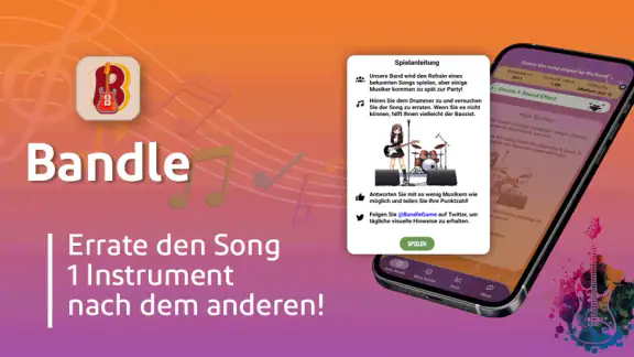 Bandle: Löse das Song-Quiz