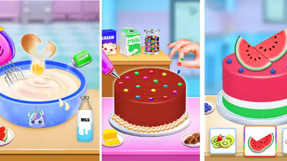 Birthday Cake Maker: Cake Game