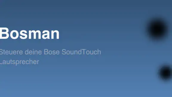 Bosman – SoundTouch Remote