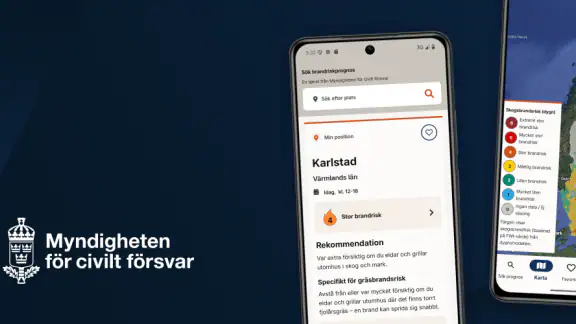 Brandrisk Ute