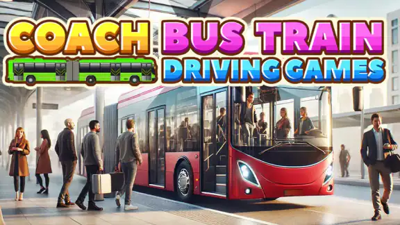 Coach Bus Train Driving Games