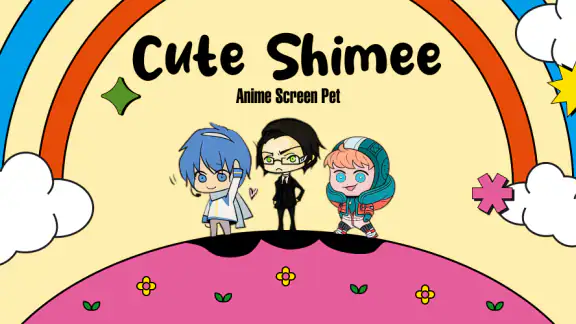 Cute Shimee: Anime Screen Pet