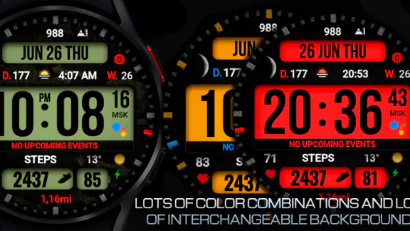 Dgt BigMod Informer Watch face