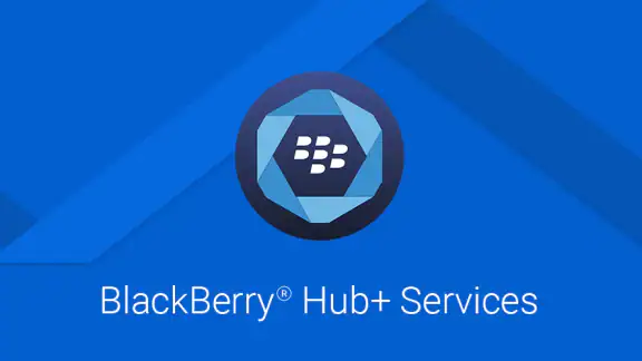 Dienste des BlackBerry Hub+