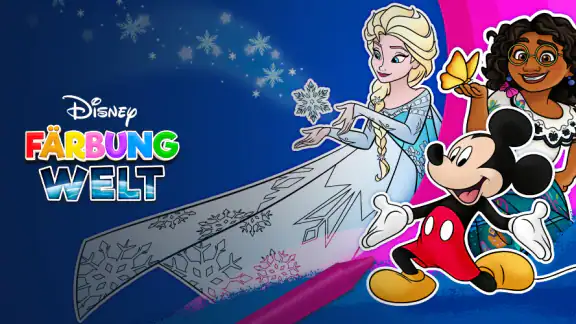 Disney Färbung Welt