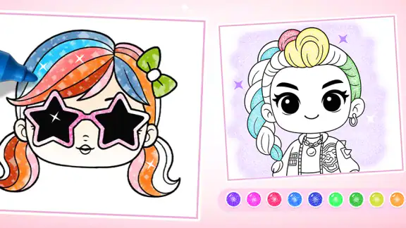 Doll Princess Coloring Games