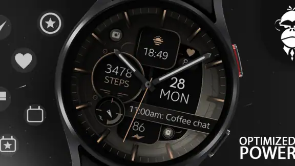 Dream 132 bronze watch face