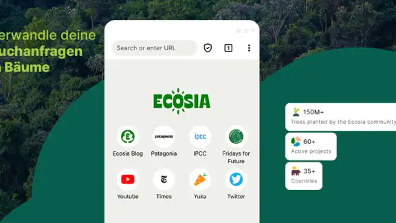Ecosia - Internet Webbrowser