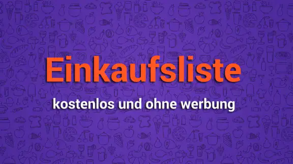 Einkaufsliste (auch gemeinsam)