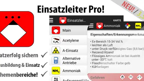 Feuerwehr Einsatzleiter Pro
