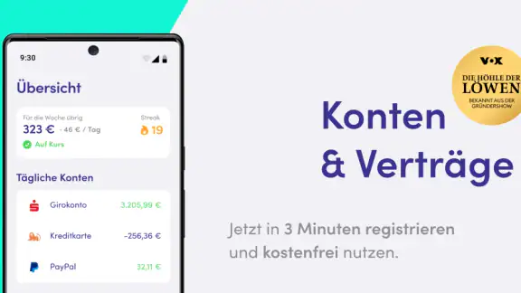 Finanzguru - Konten & Verträge