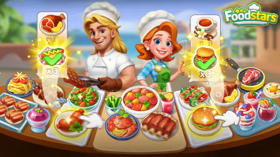Foodstars: Kombiniere & Koche