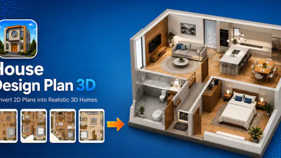 Hausdesignplan 3D