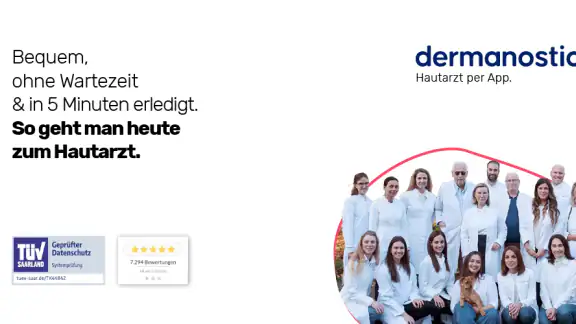 Hautarzt per App - dermanostic
