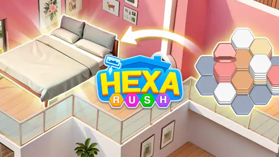 Hexa Rush: ASMR Home