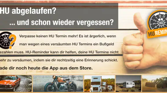 HU Reminder - HU Erinnerung
