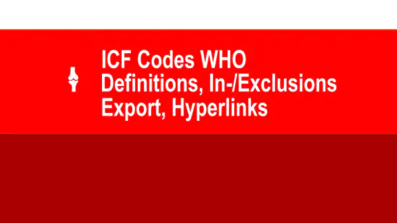 ICF Codes