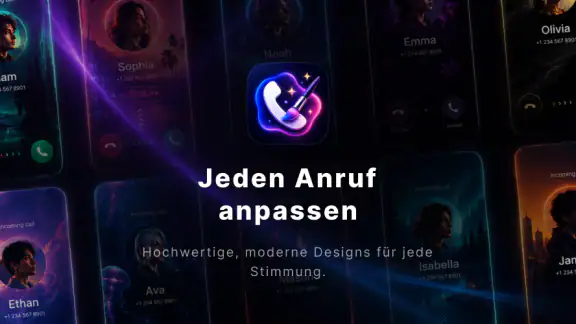 KI-Anrufbildschirm & Randlicht