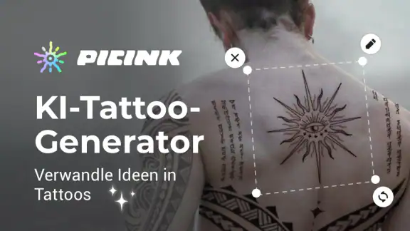 KI-Tattoo-Design, Körpereditor