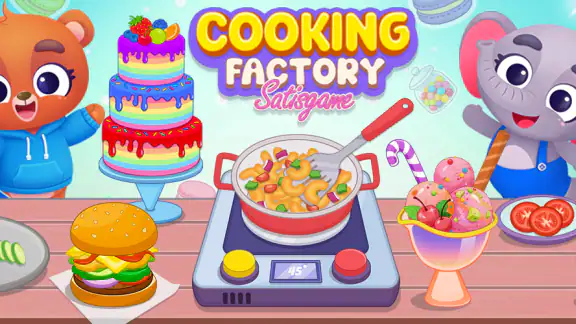 Kinder Kochfabrik Spiel