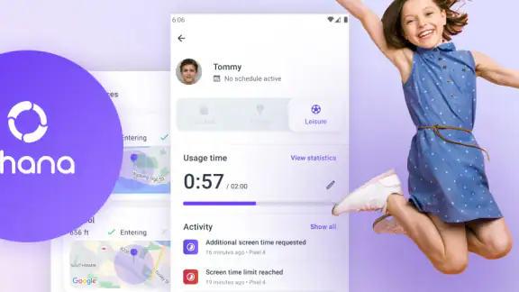 Kindersicherung App von Ohana