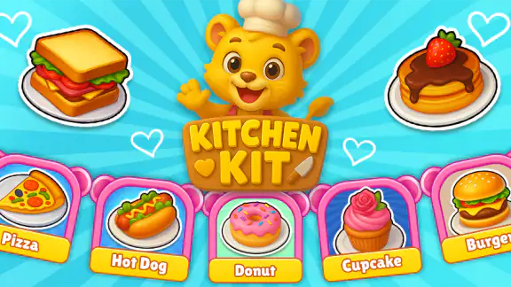 Kitchen Set - Toy Cooking Game