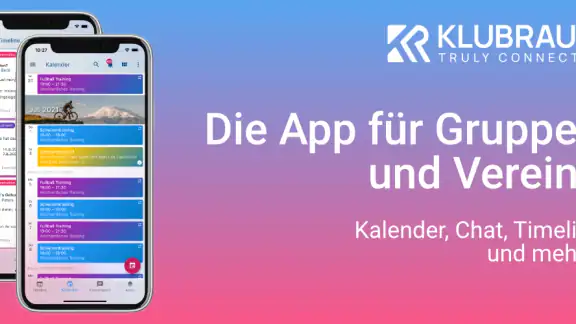 Klubraum – Vereinsapp & Orga