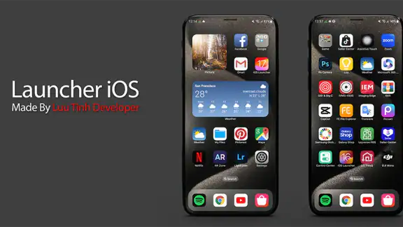 Launcher iOS 18