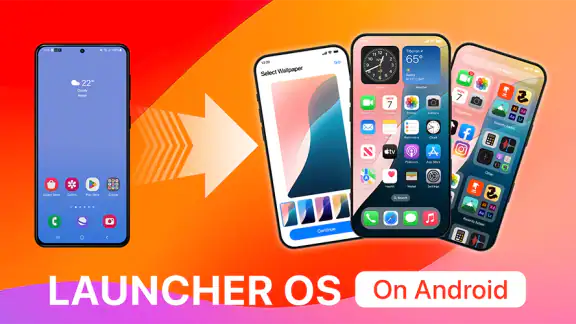 Launcher OS: Themen & Widgets