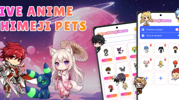 Live Anime Shimeji Screen Pets