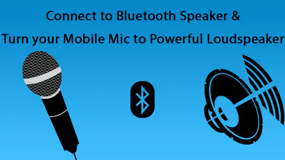 Live Mic to Bluetooth Speaker
