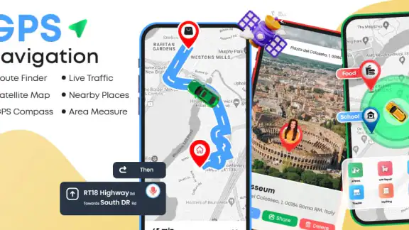 Live Satellite view & 3d Maps