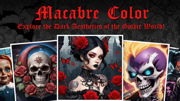 Macabre Color Paint By Number