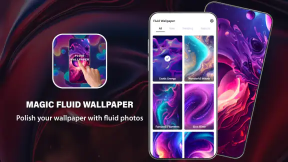 Magic Fluids: Fluid Wallpaper