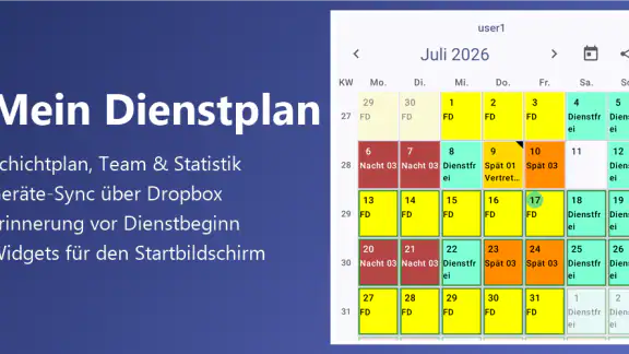Mein Dienstplan