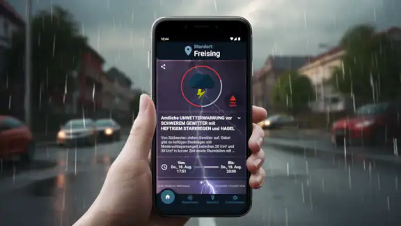 Meteo! - Unwetter Warn App