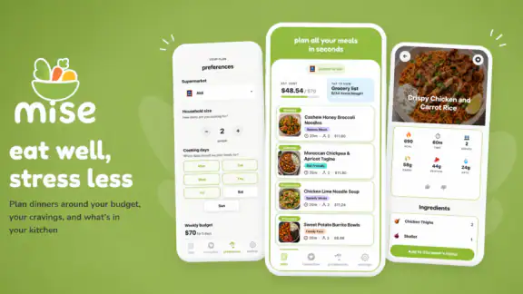 mise - meal planner