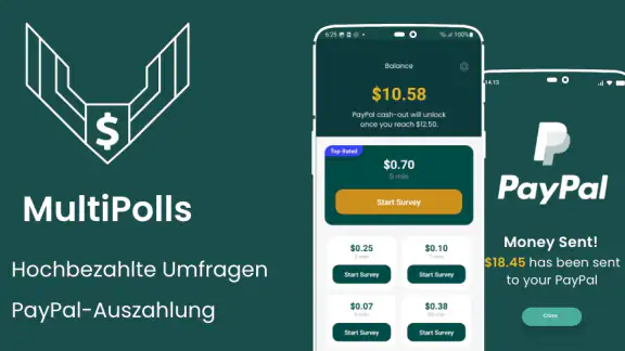 MultiPolls - Umfragen für Geld
