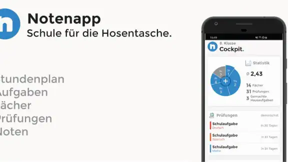 Notenapp - Schulplaner digital