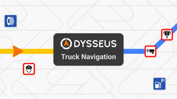 Odysseus GPS Lkw-Navigation