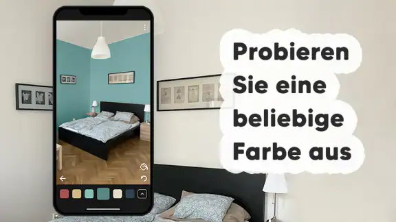 Paint my Room Probieren Farben
