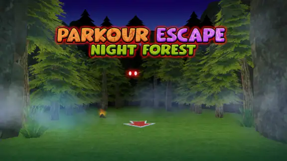 Parkour Escape: Night Forest