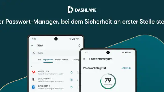 Passwort-Manager von Dashlane