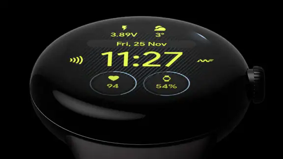 Pixel OLED: Watch face