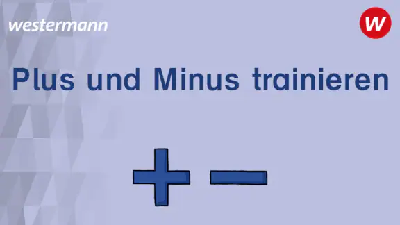 Plus und minus trainieren