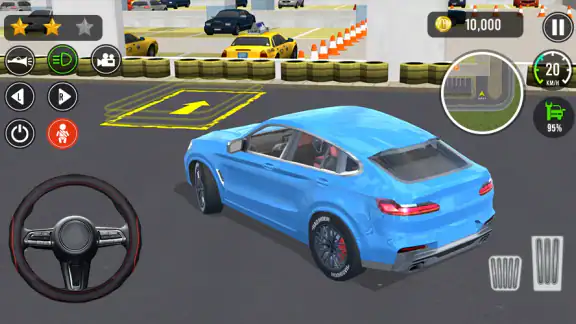Real Car Driving Academy Game